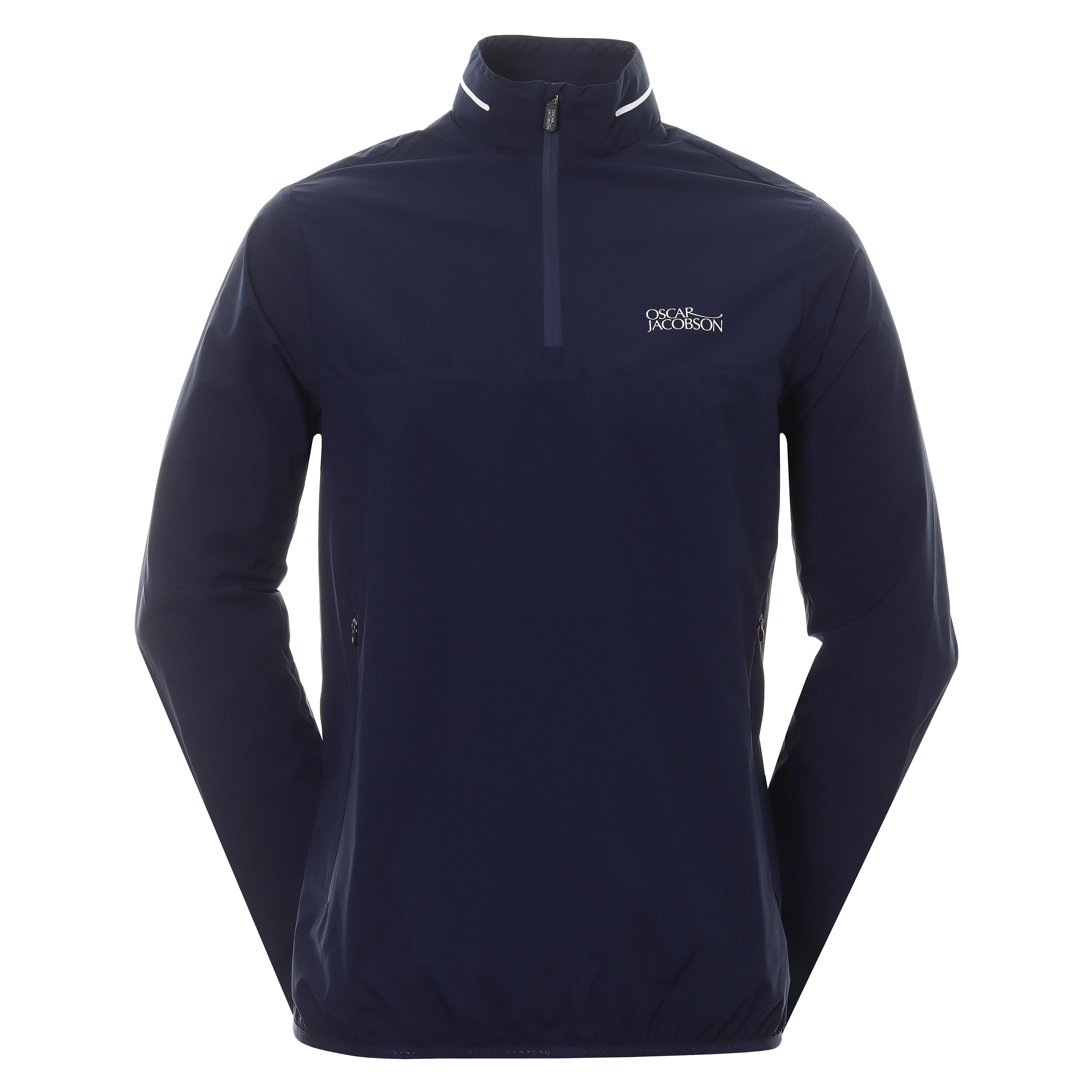 Oscar Jacobson Laguna 1/4 Zip Jacket OJTOP0165 Navy | Function18 ...