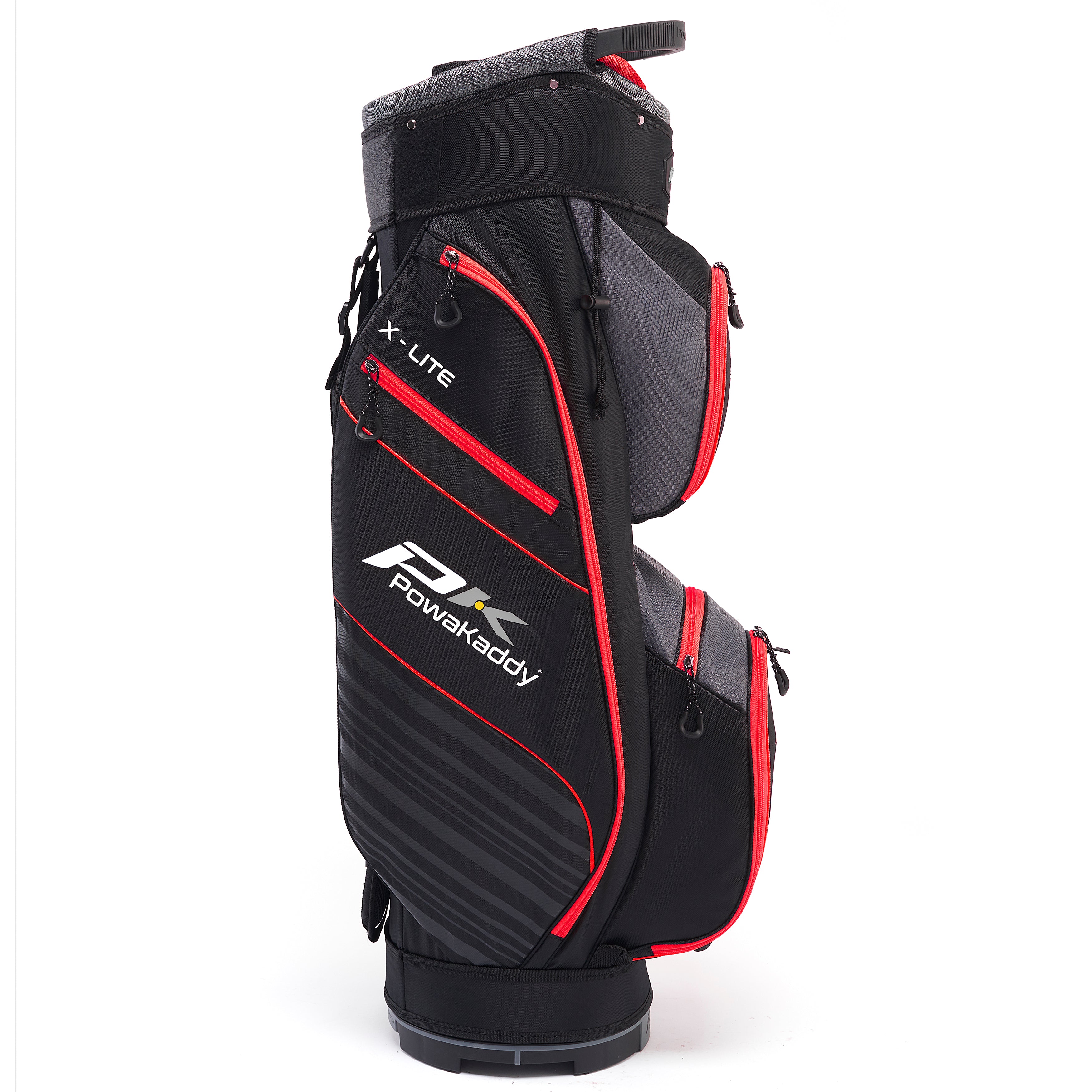 PowaKaddy X-Lite Cart Bag 02501-02-01 Black Red | Function18