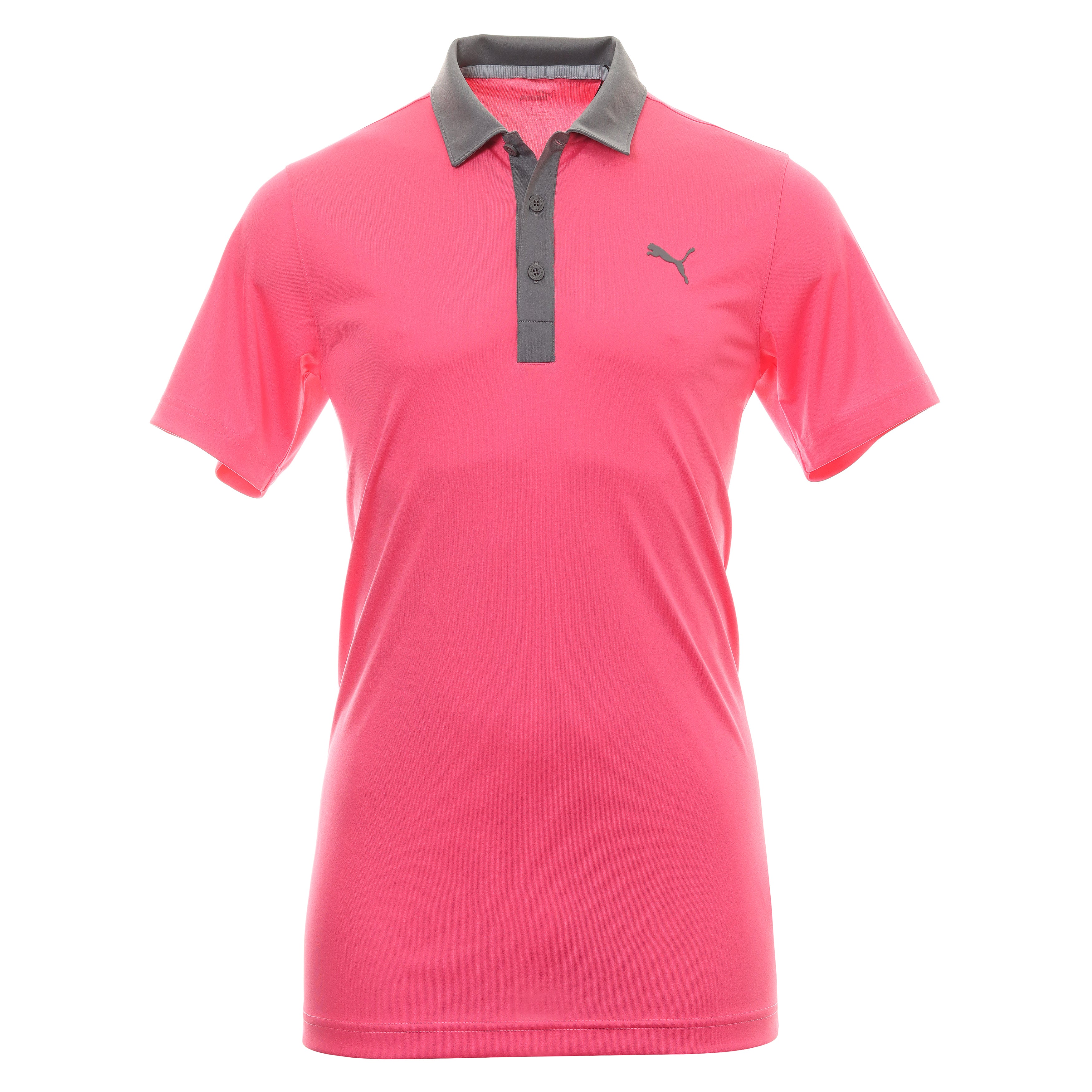 Puma Golf Gamer Polo Shirt 599118 Sunset Pink Quiet Shade 26 ...