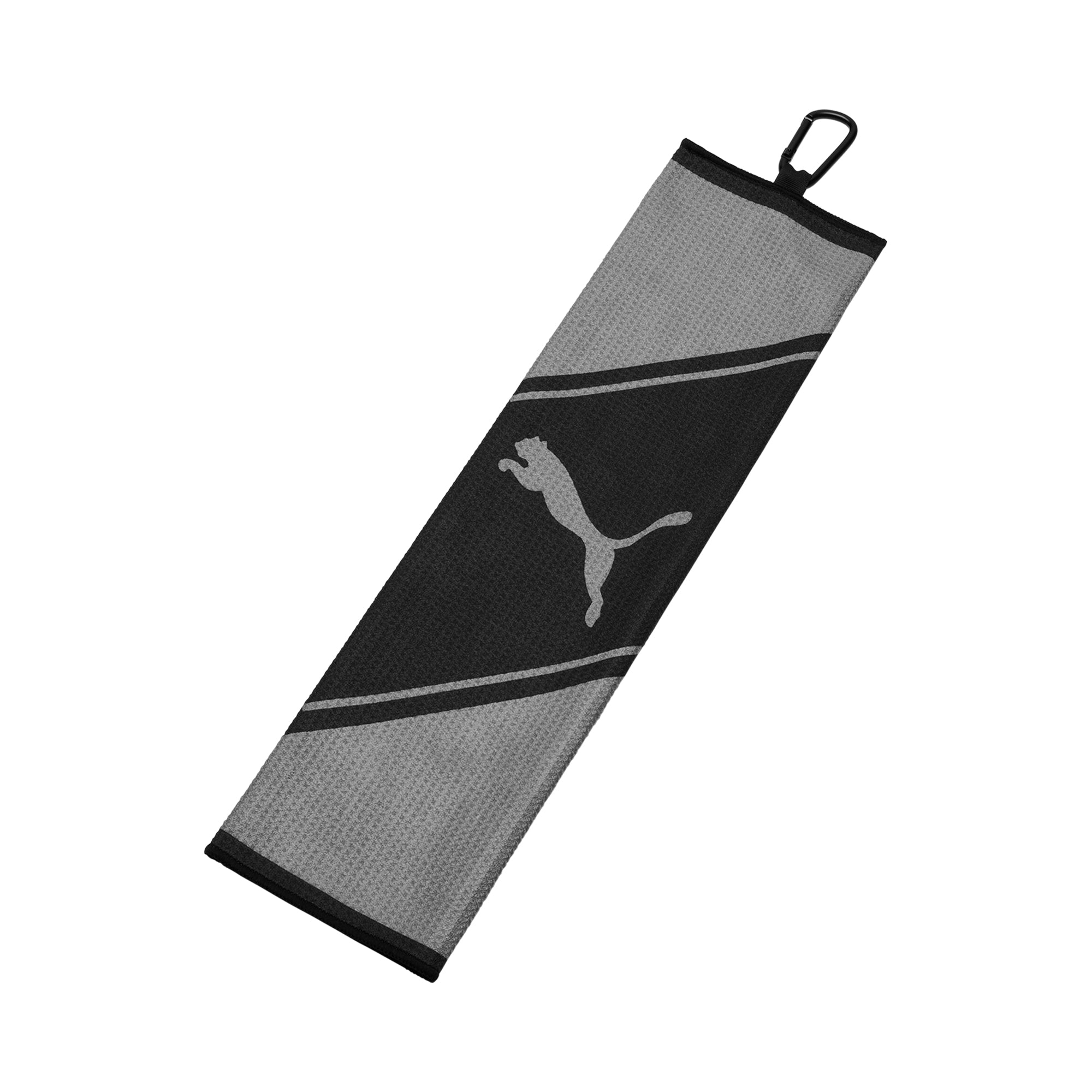 Puma Golf Microfibre Tri-Fold Towel Puma Black/Quiet Shade 01