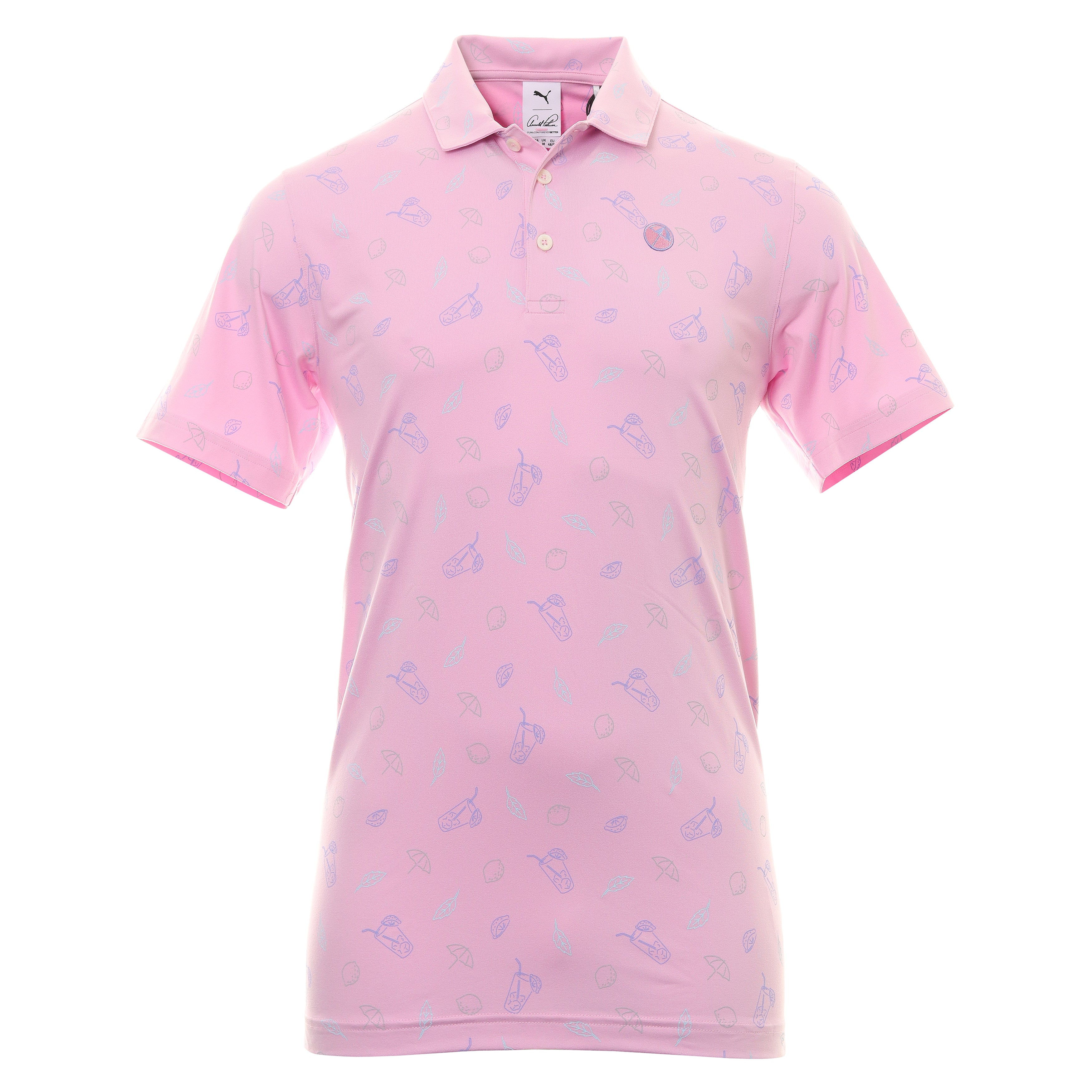 Puma Golf X Arnold Palmer Contender Shirt 535507 Pale Pink Lavender Pop ...