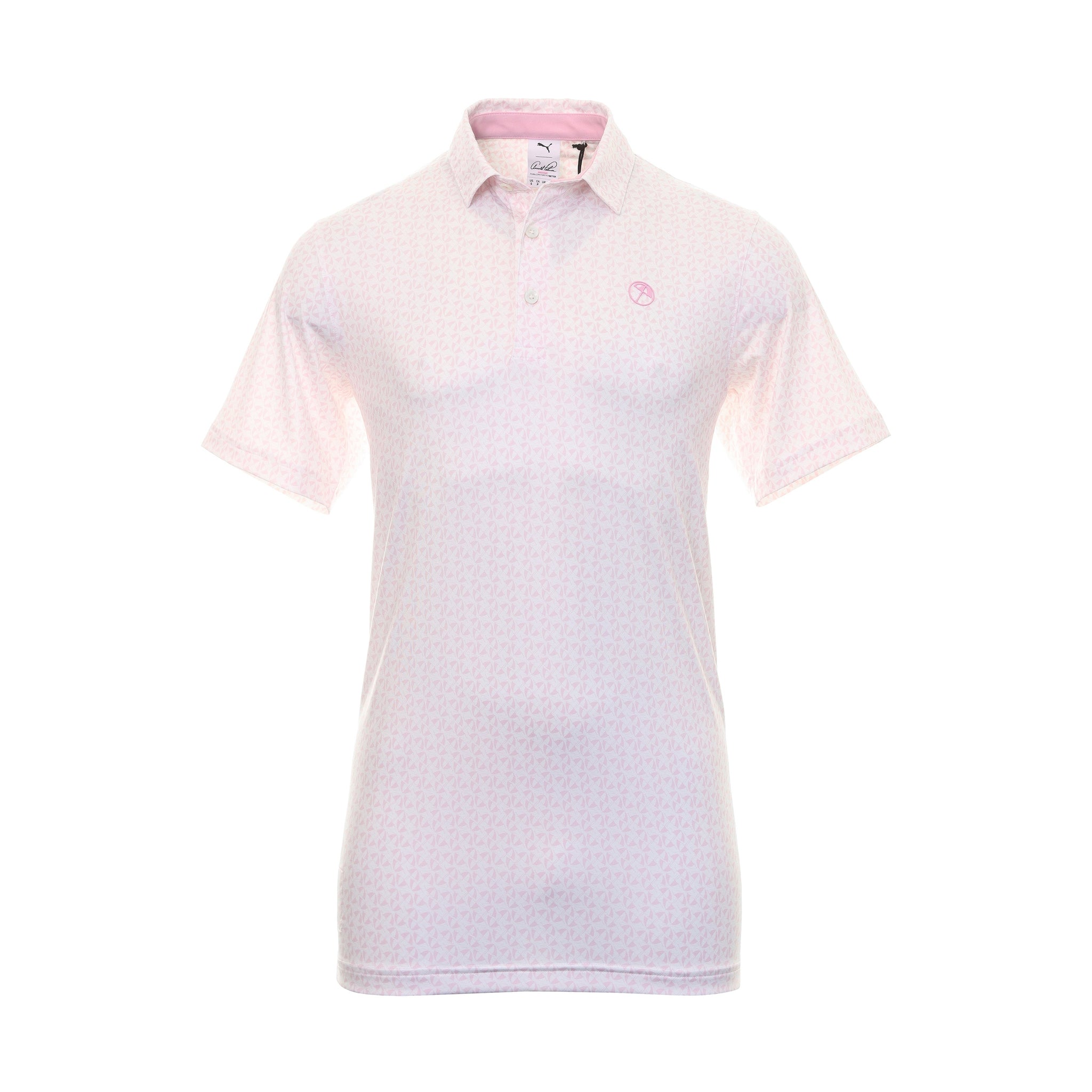 Puma pink golf shirt online