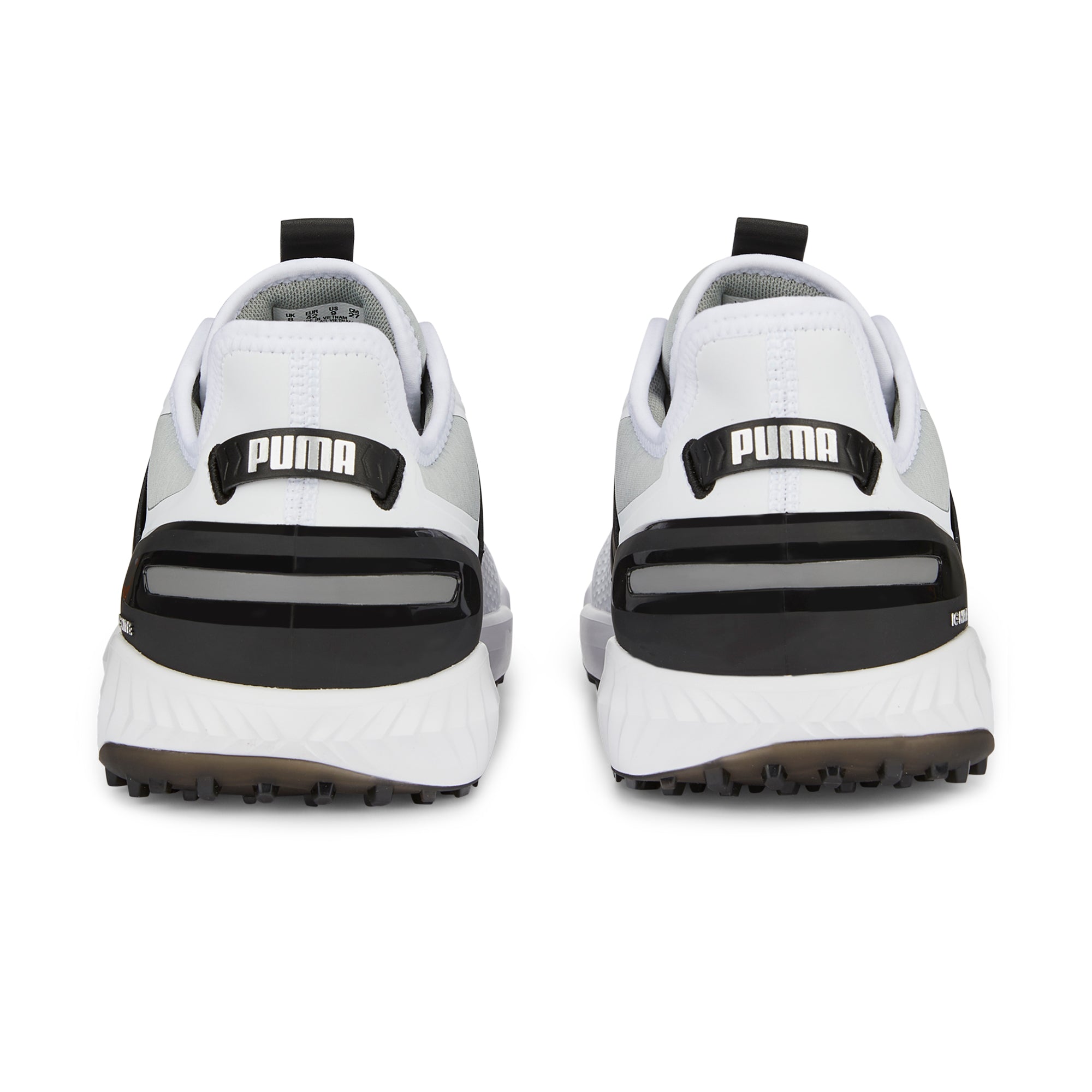 Puma Ignite Elevate Golf Shoes White/Black/Silver 06