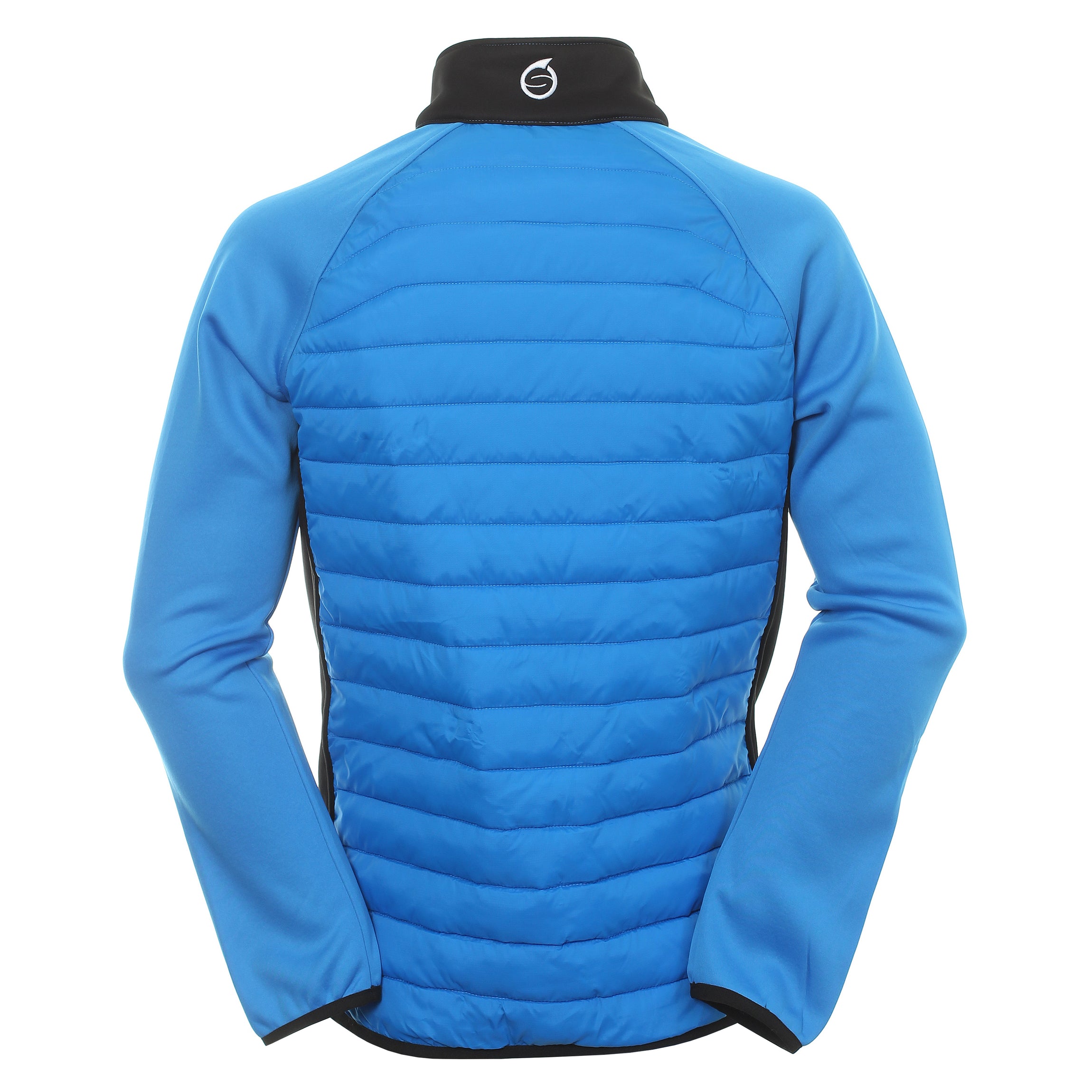 Sunderland Golf Zermatt Padded Jacket Lightning Blue Black White