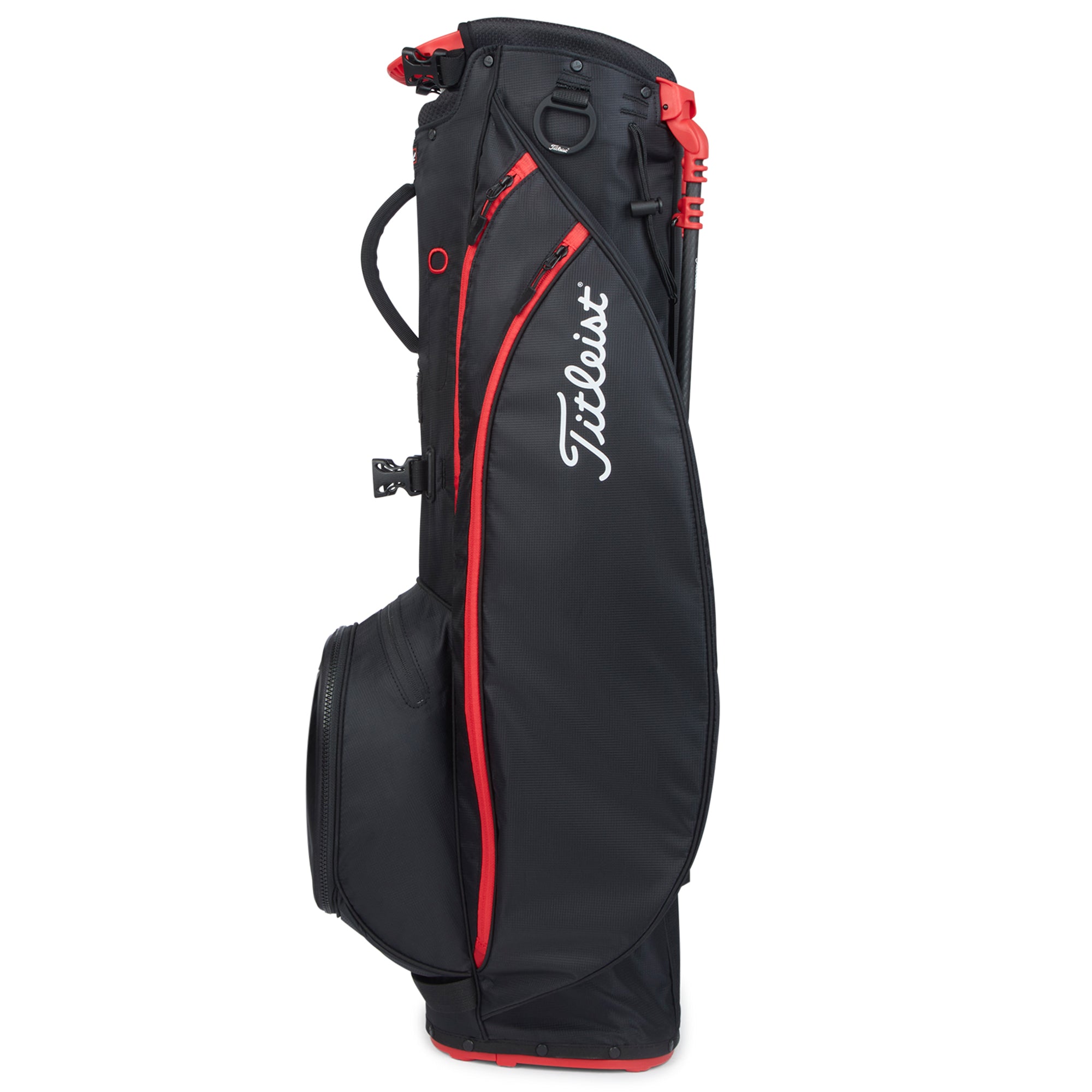 Titleist Players 4 Carbon Stand Bag TB22SX5-006 Black Black Red ...