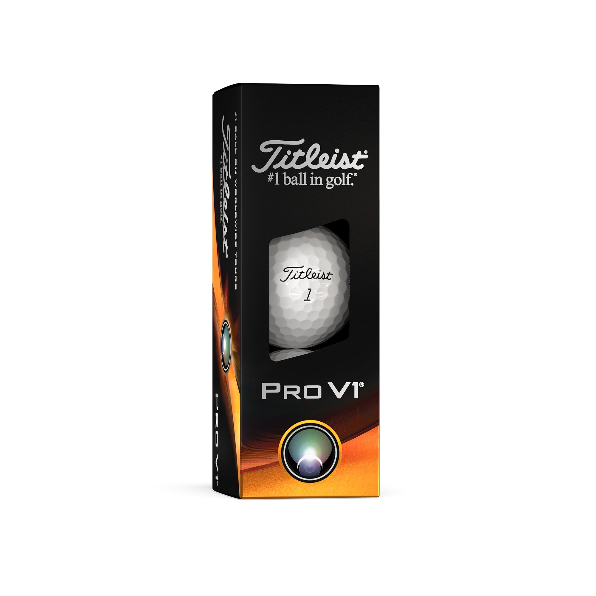 Titleist Pro V1 Golf Balls 2023 - 4 Dozen Pack T2028S-4DLR White