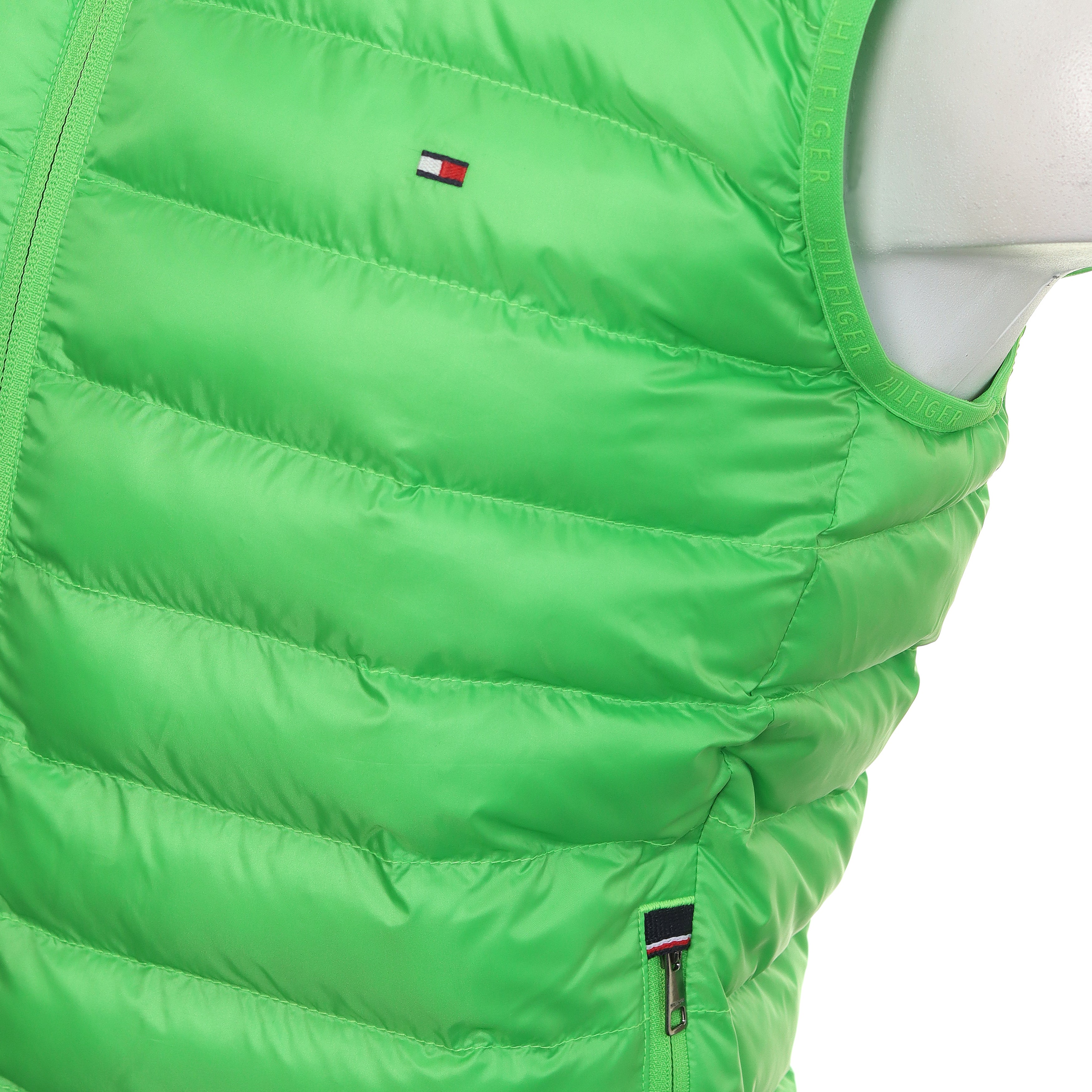 Tommy Hilfiger Packable Recycled Vest MW0MW18762 Spring Lime LWY ...