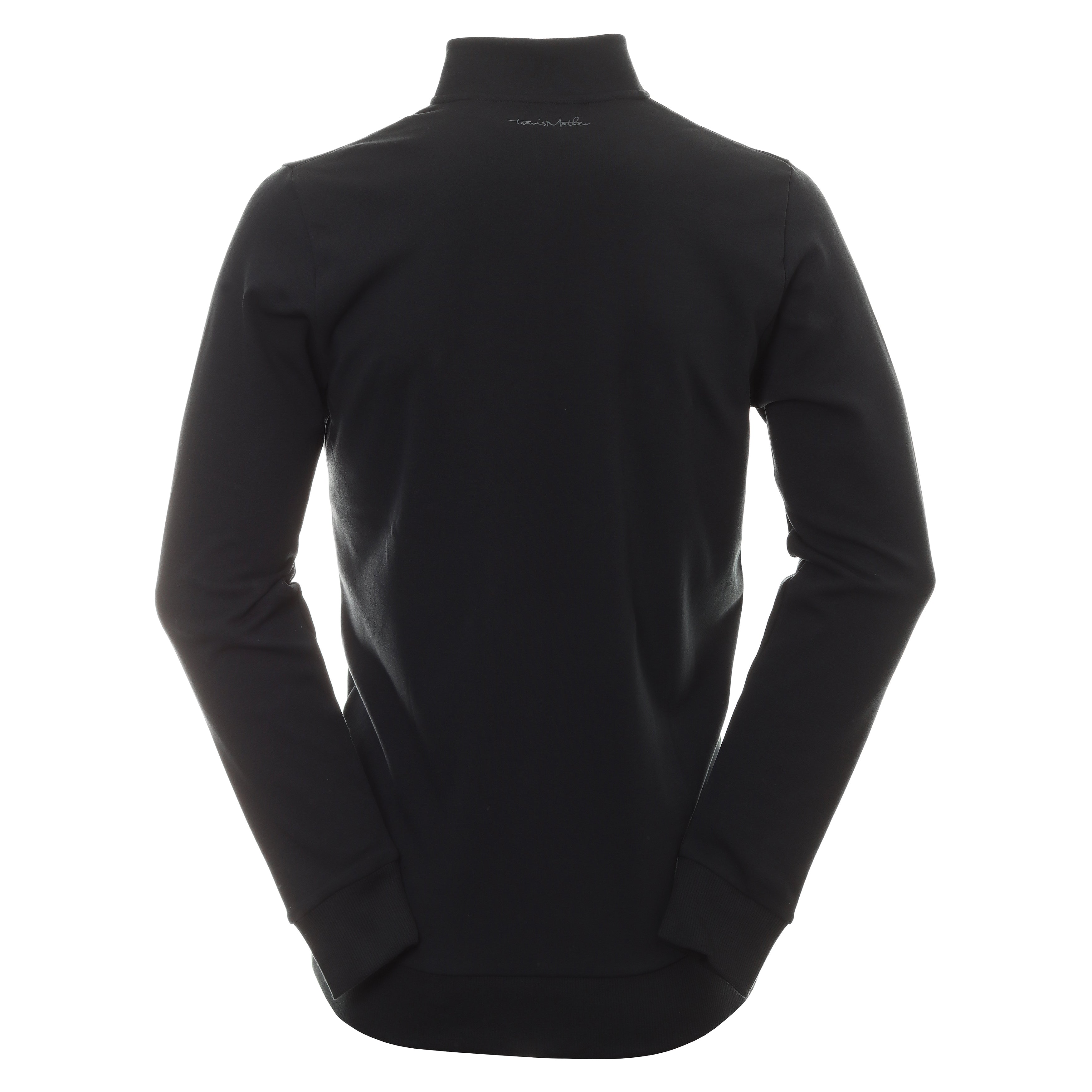 TravisMathew Cloud 2.0 1/4 Zip 1MS309 Black & Function18