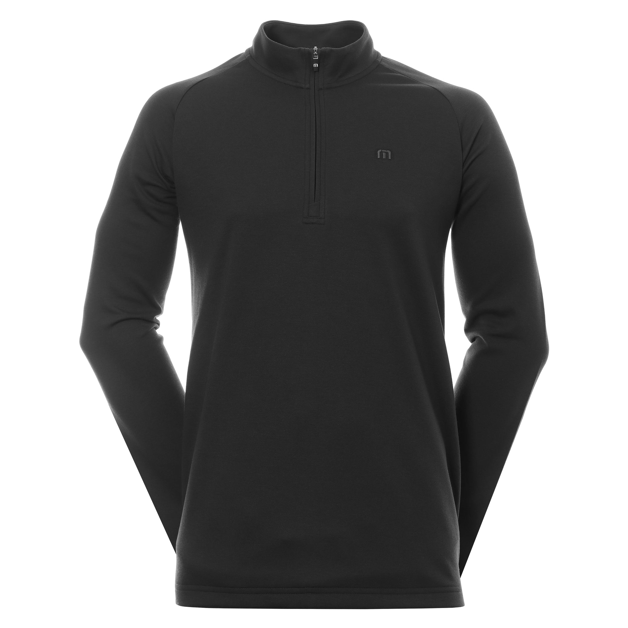 TravisMathew Upgraded 1/4 Zip 1MY351 Black & Function18