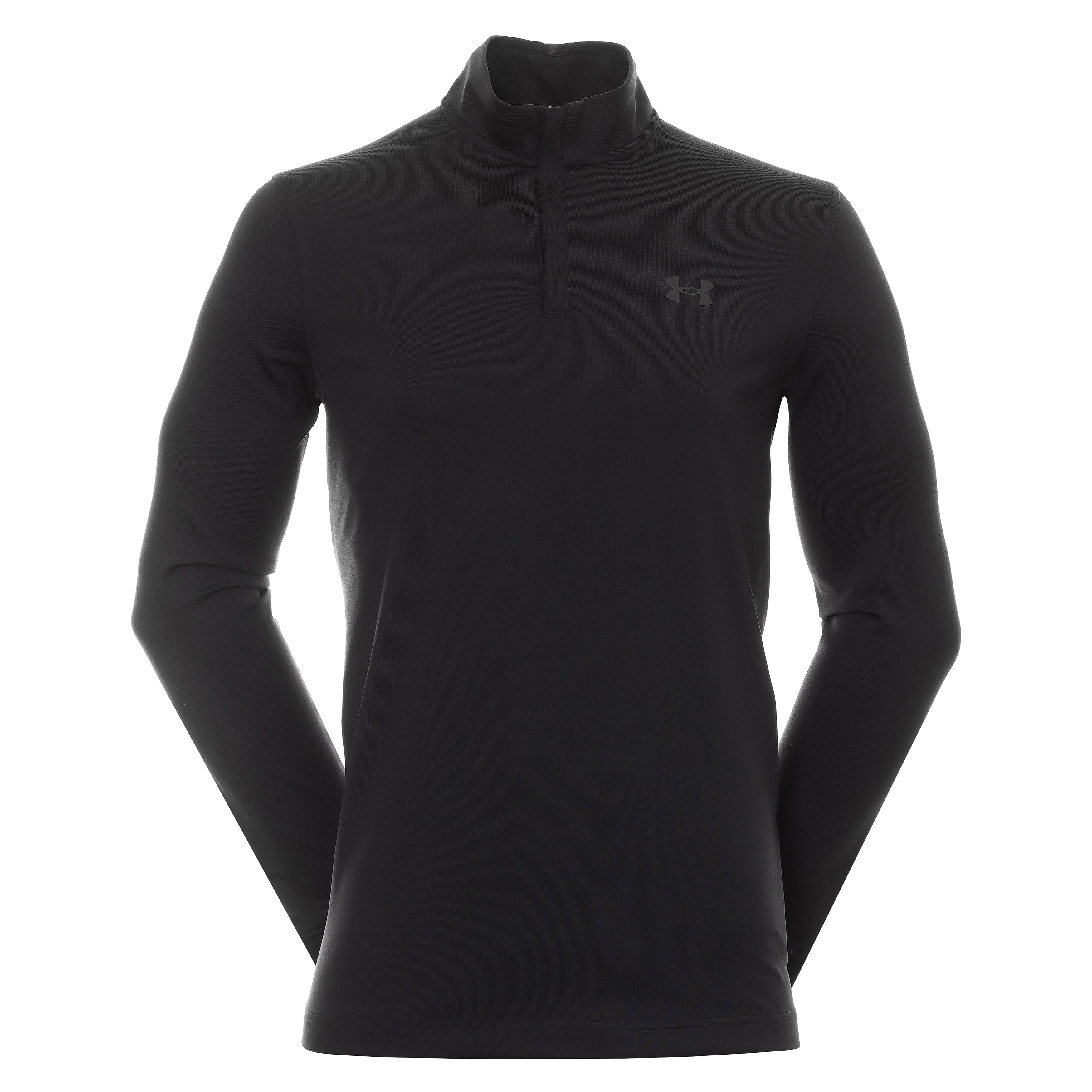 Under Armour Golf Playoff 1/4 Zip 1370155 Black 001 & Function18