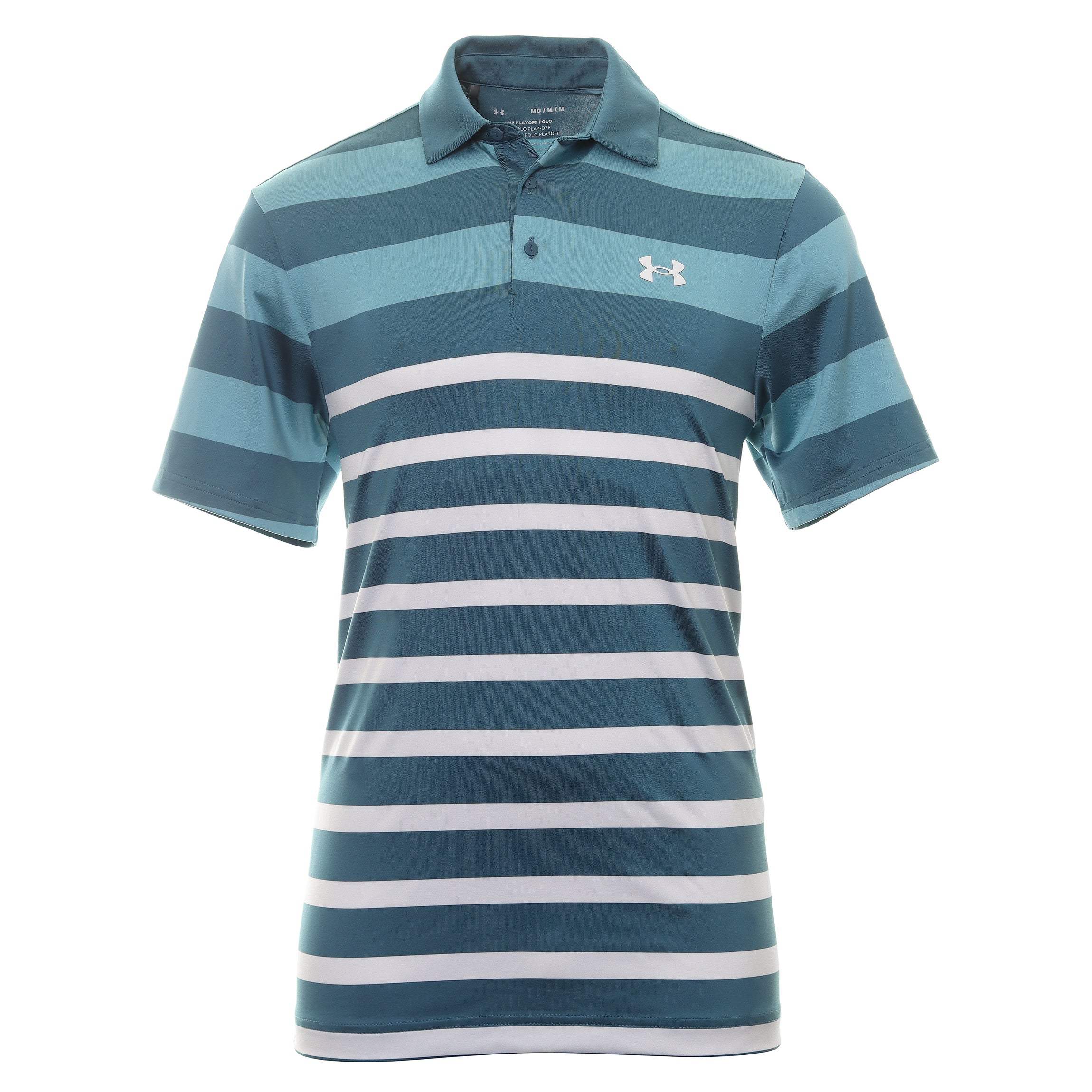 Under Armour Men's Playoff 3.0 Golf Polo, XXL, Neo Turq/Water Blue