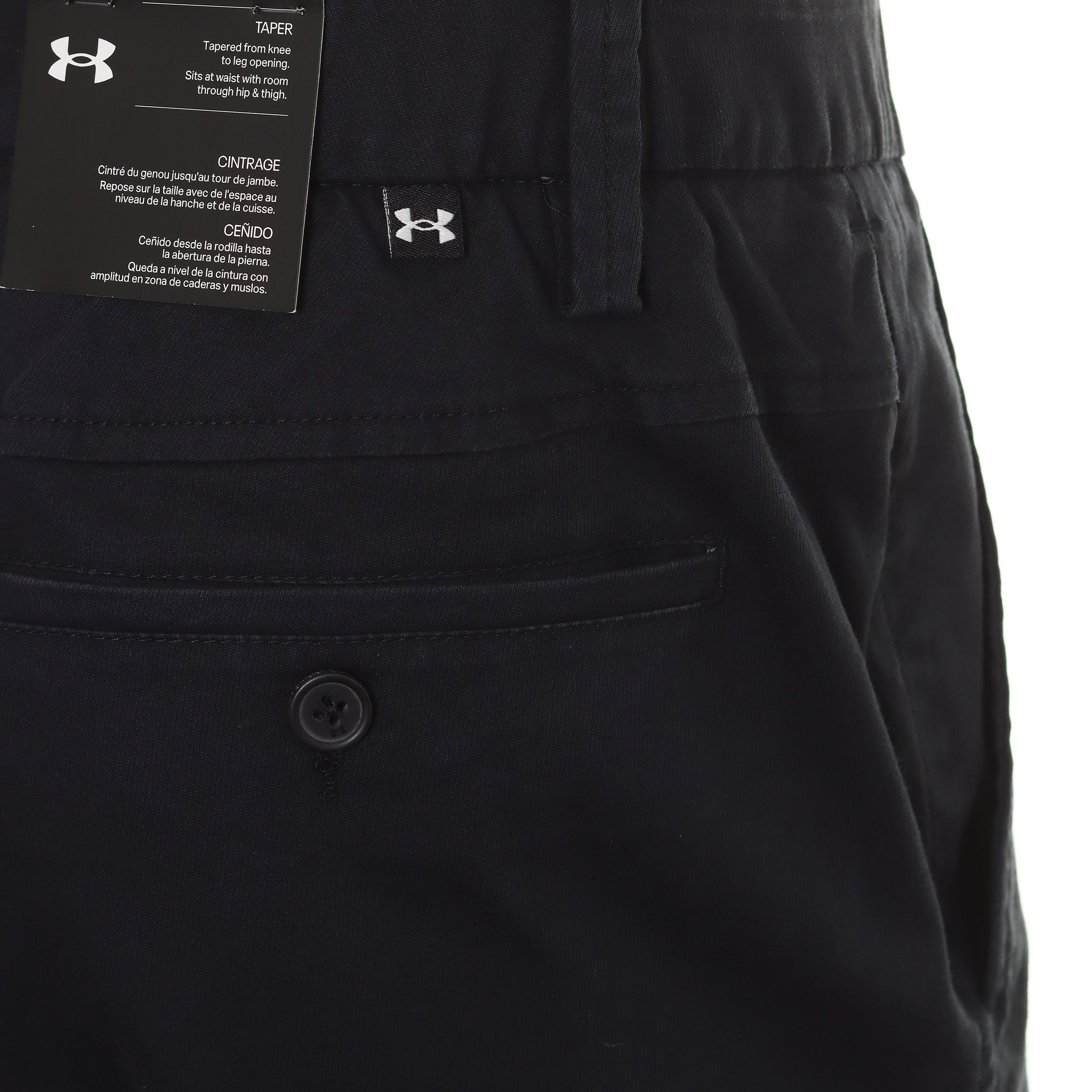 Under Armour Golf UA Chino Tapered Pants 1370081 Black 001 & Function18 ...