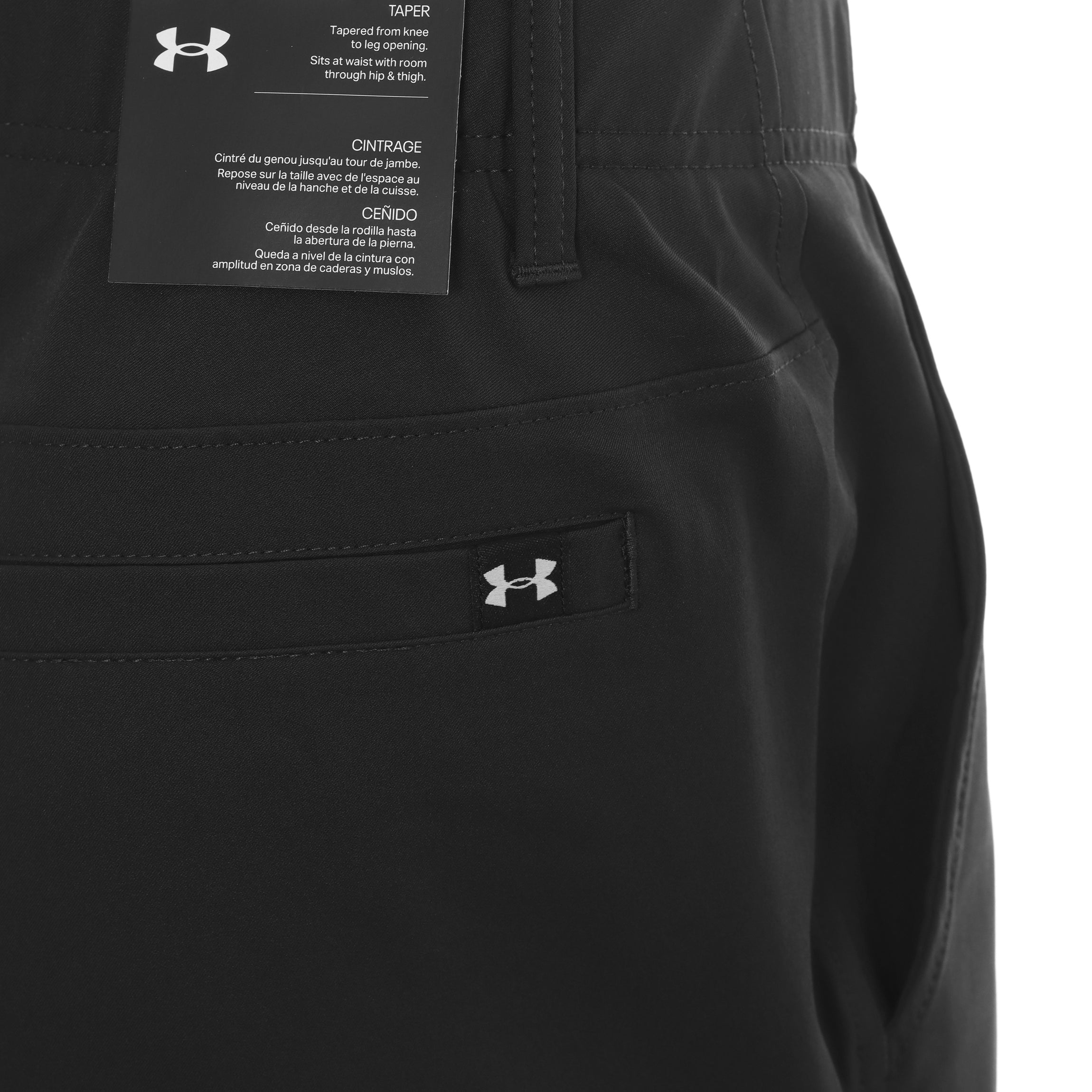 Under Armour Golf Iso-Chill Tapered Pants Black/Black - Walmart.com
