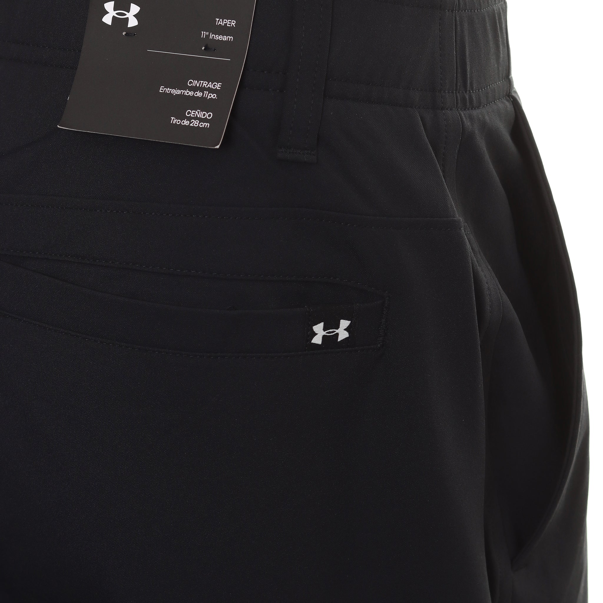 Under Armour Golf UA Drive Tapered Shorts 1370086 Black 001 ...