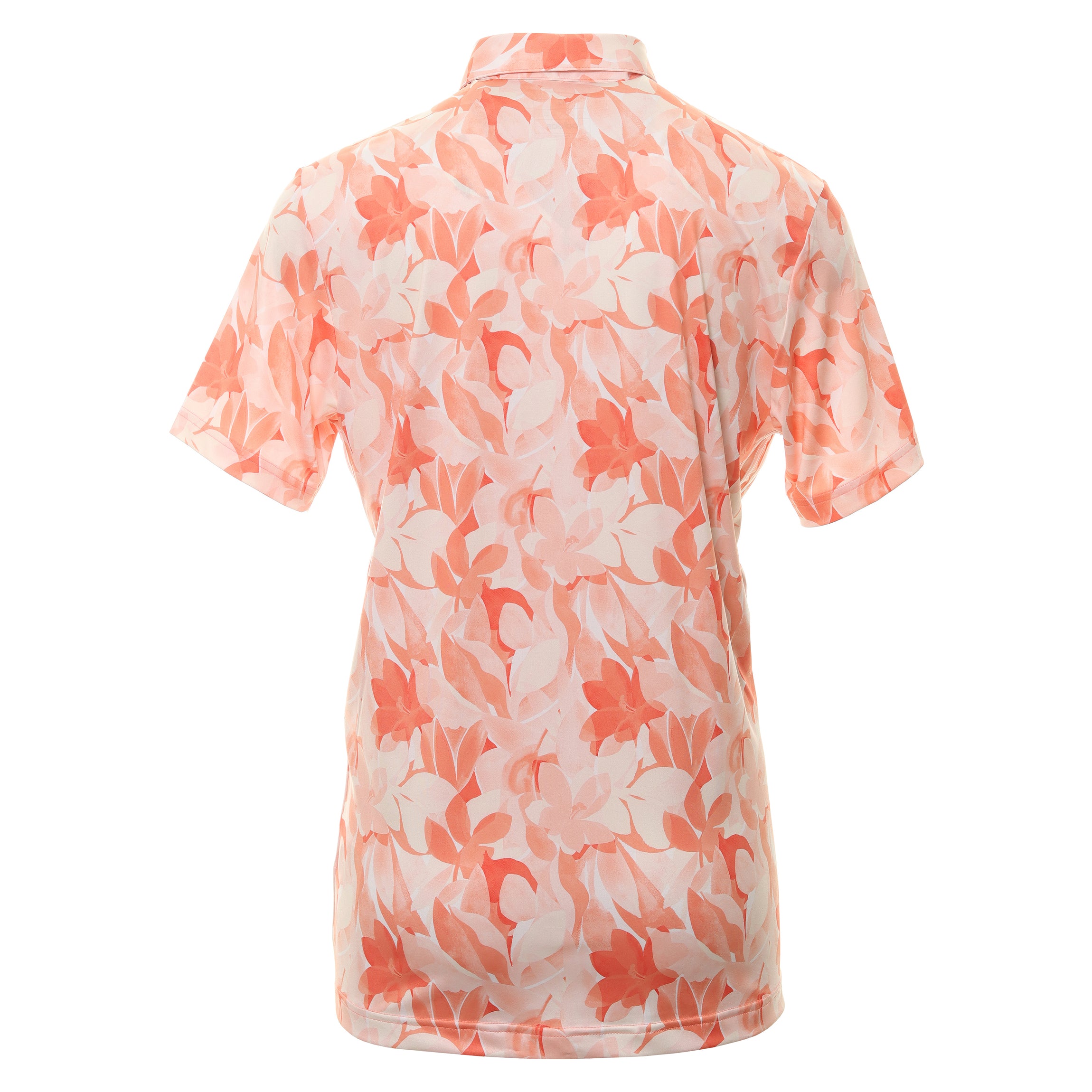 Adidas Golf Floral Print Shirt Hy5372 Coral Fusion White | Function18 |  Restrictedgs