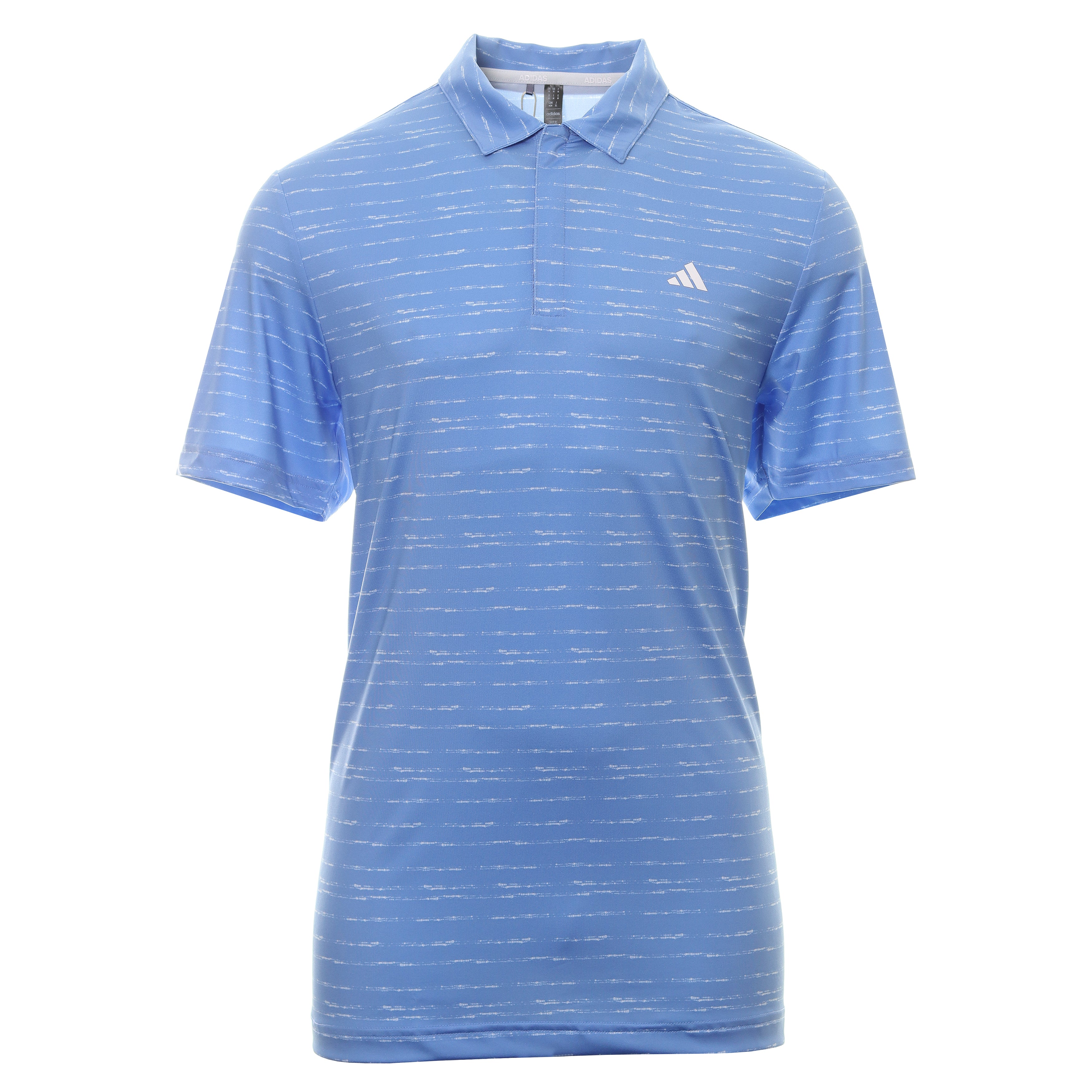 adidas Golf Stripe Zipper Shirt IC1348 Blue Fusion White & Function18 ...