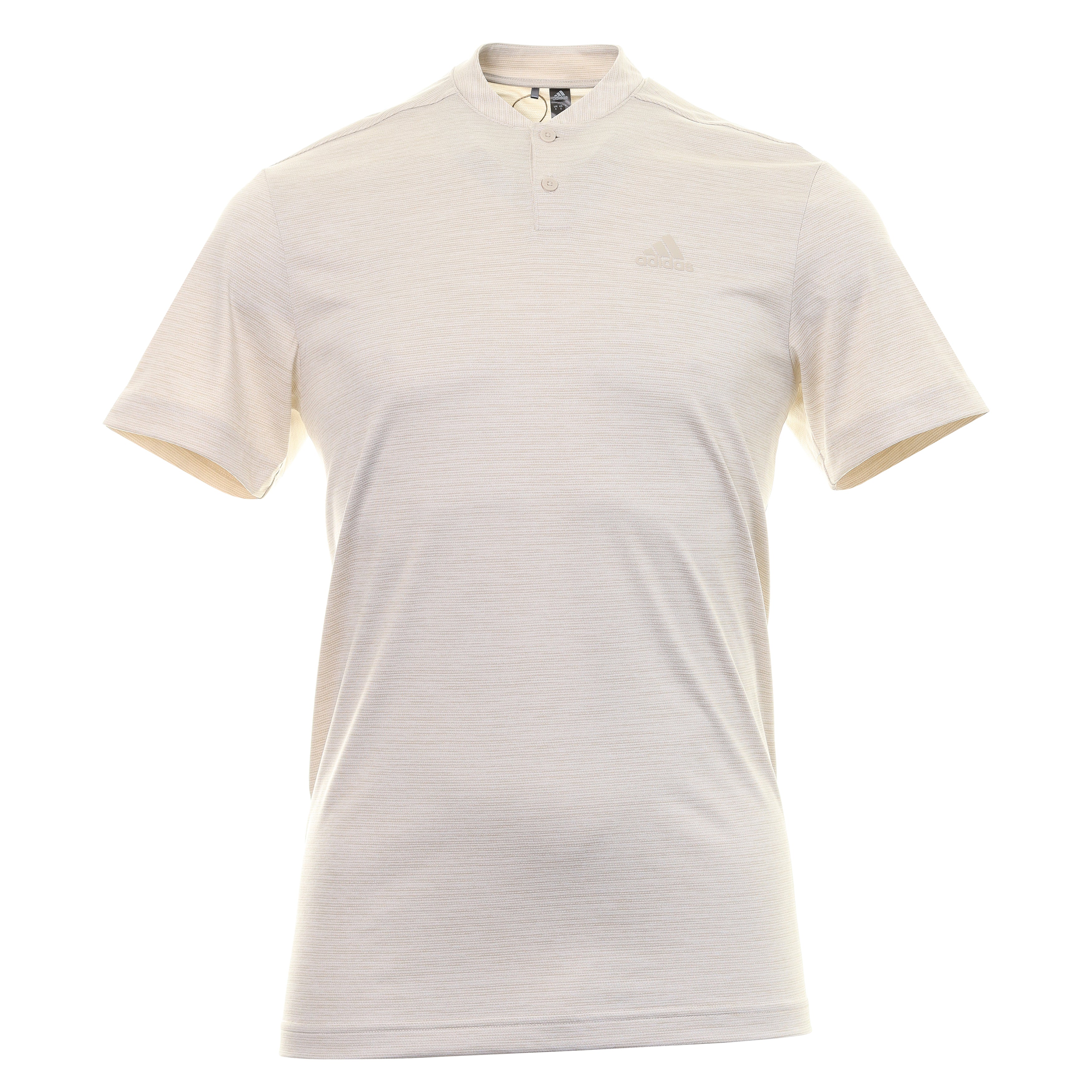 adidas Golf Textured Stripe Shirt HF9045 Clear Brown White & Function18 ...