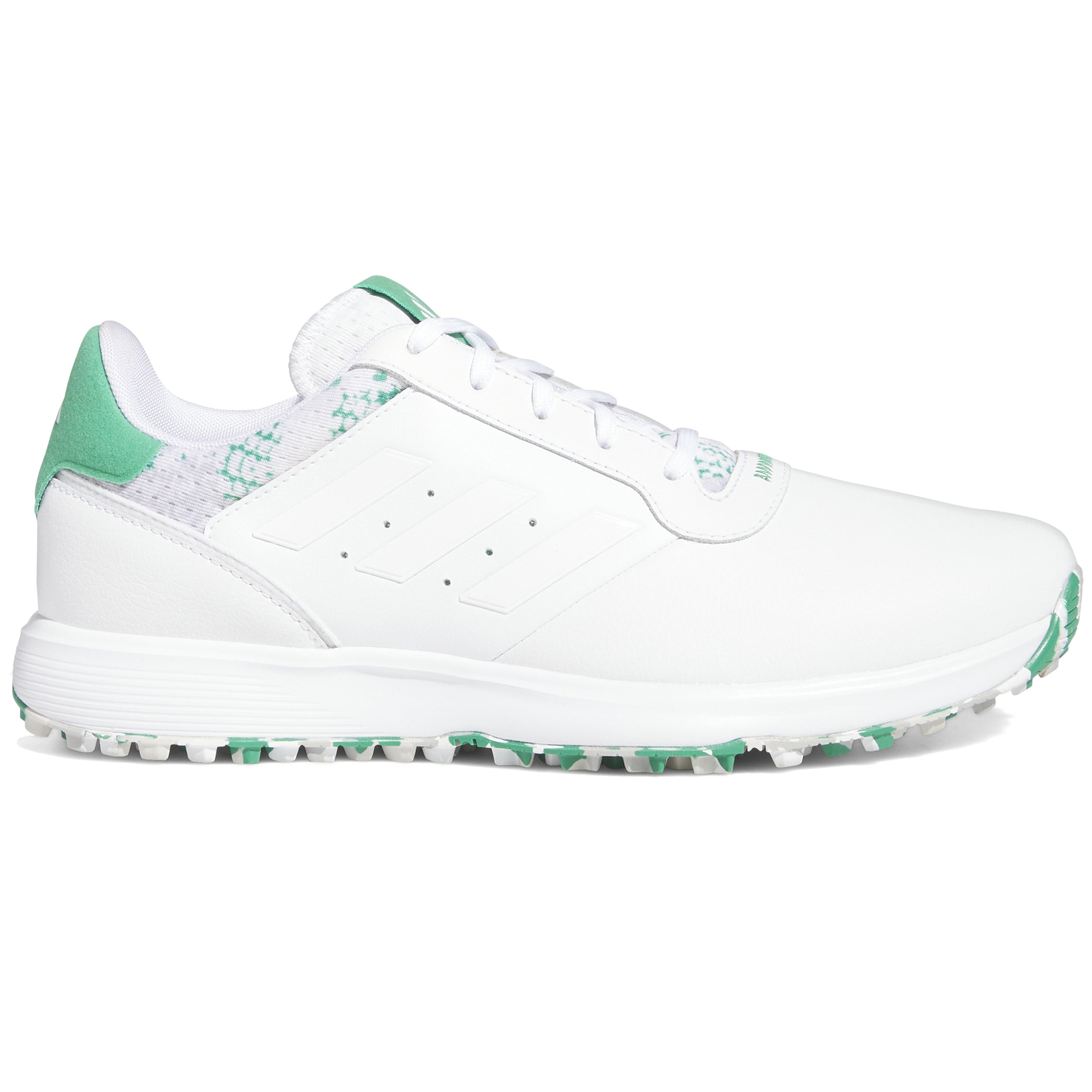 adidas S2G SL Leather 23 Golf Shoes GV9422 White Grey One