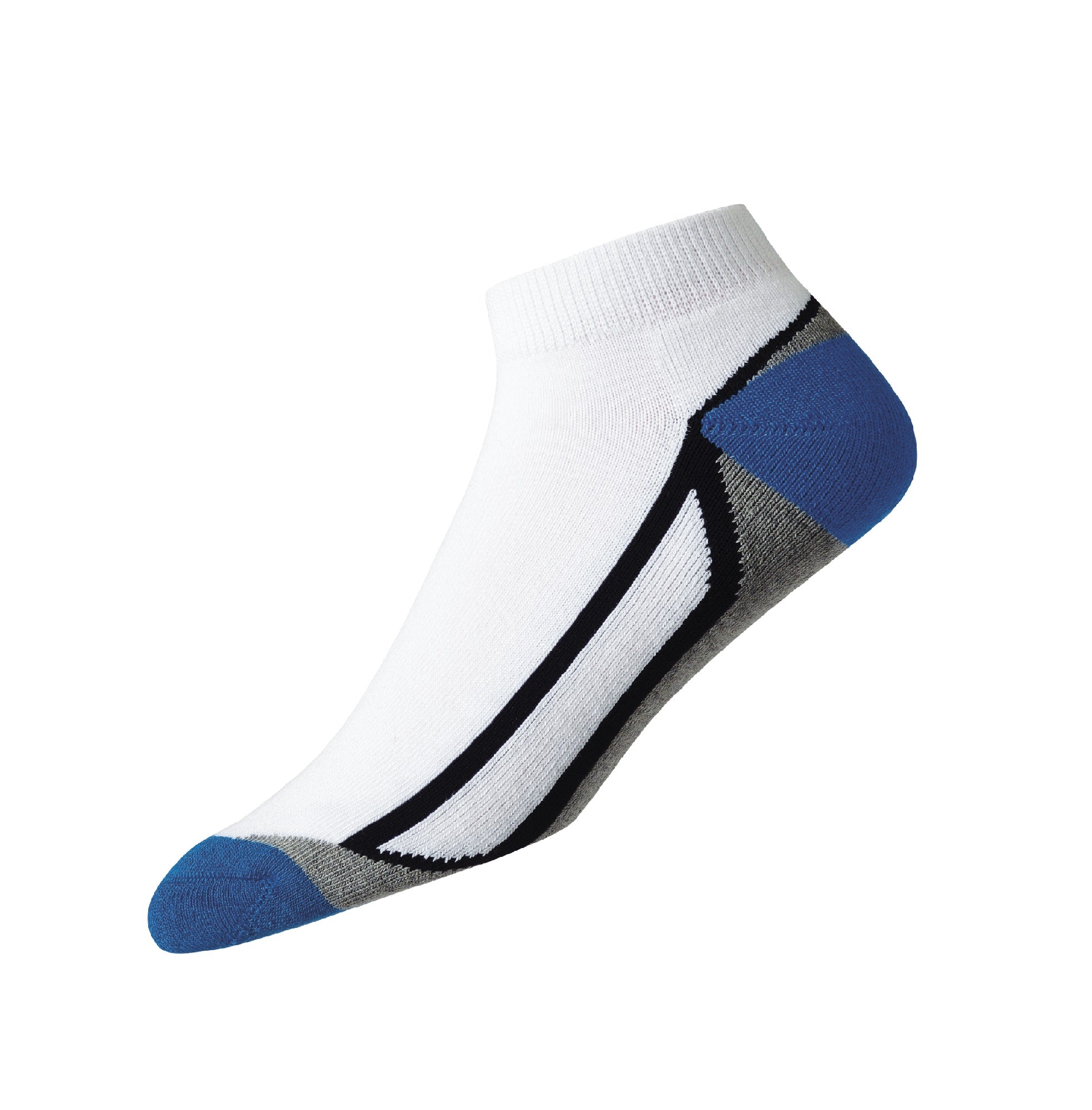 FootJoy ProDry Fashion Sport Golf Socks 16120I White Black Blue ...